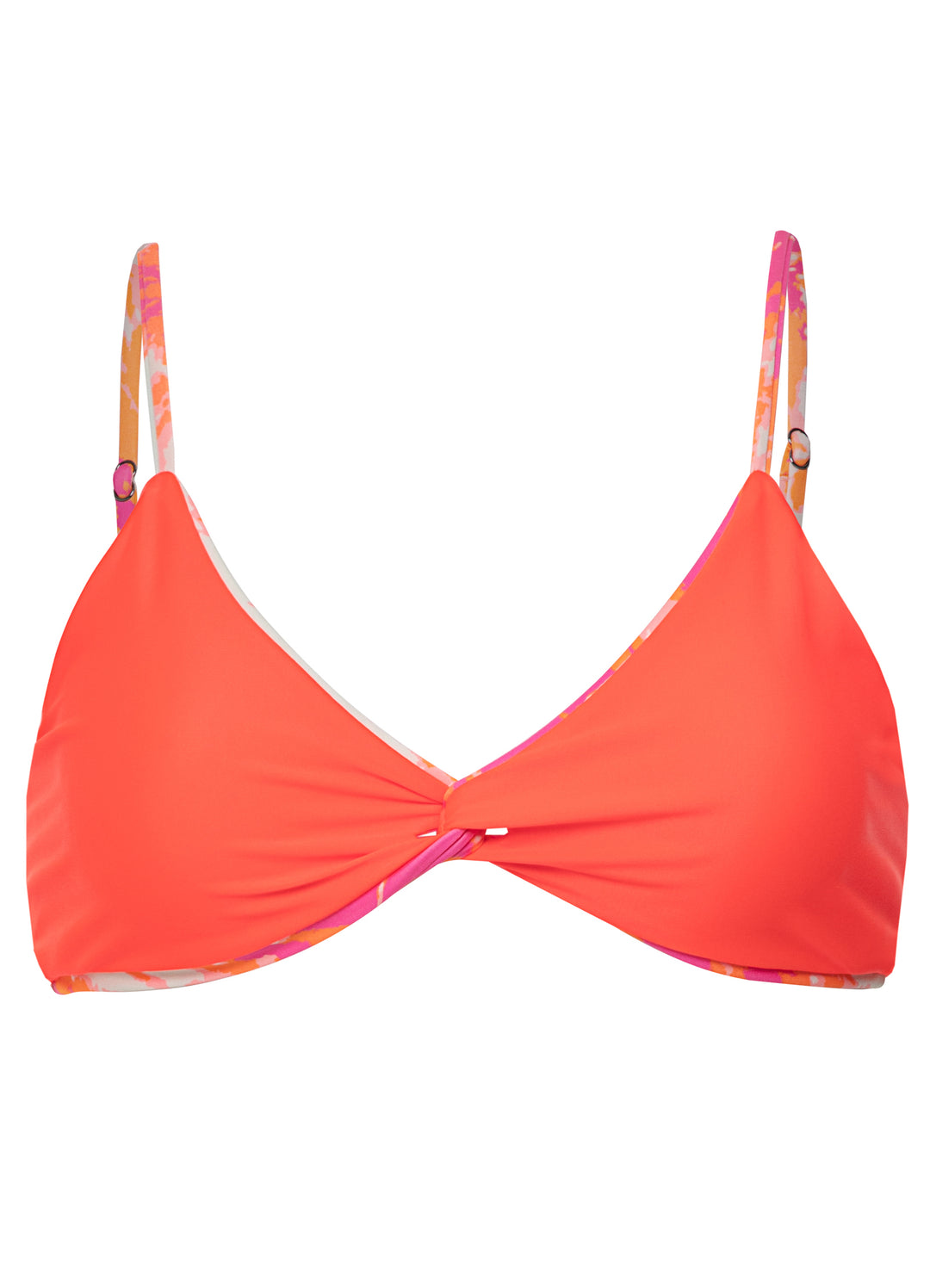 Maaji Flamingo Swirl Twisted Top - Womens Bralette Bikini Tops - Big Sun Vernon  | Okanagan Beachwear