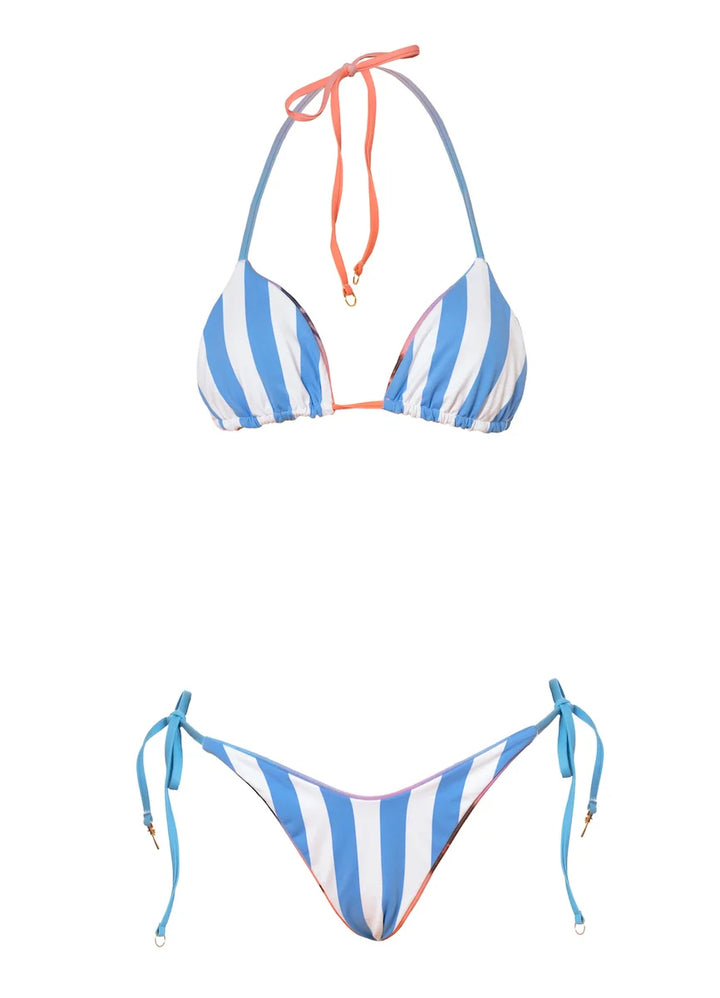 Maaji Peach Drift Sunshine Tie Side Bottom
