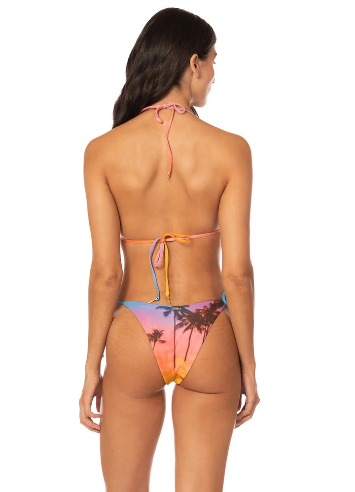 Maaji Peach Drift Sunshine Tie Side Bottom