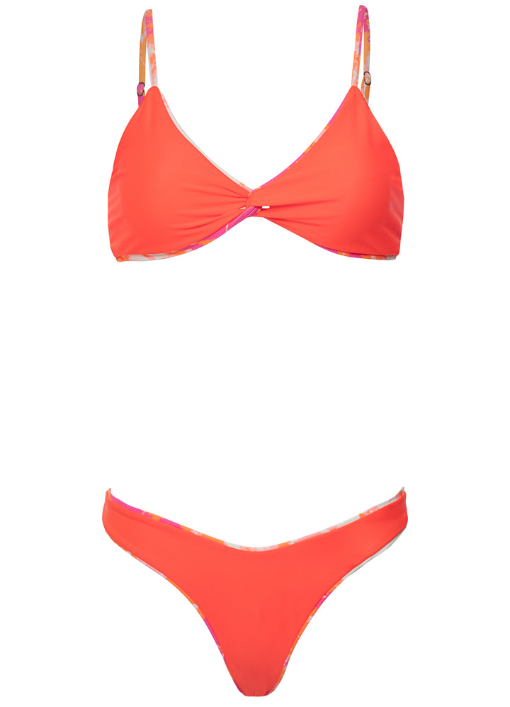 Maaji Flamingo Swirl Splendid Bottom - Womens High Bikini Bottoms - Big Sun Vernon  | Okanagan Beachwear