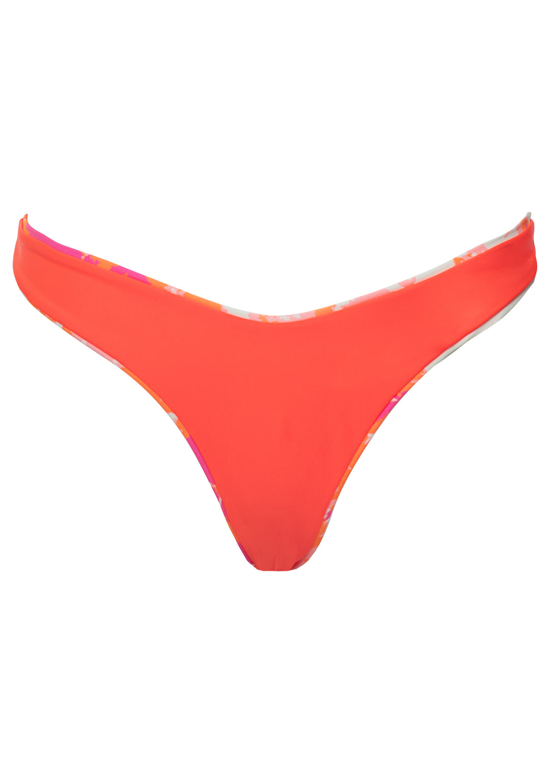 Maaji Flamingo Swirl Splendid Bottom - Womens High Bikini Bottoms - Big Sun Vernon  | Okanagan Beachwear