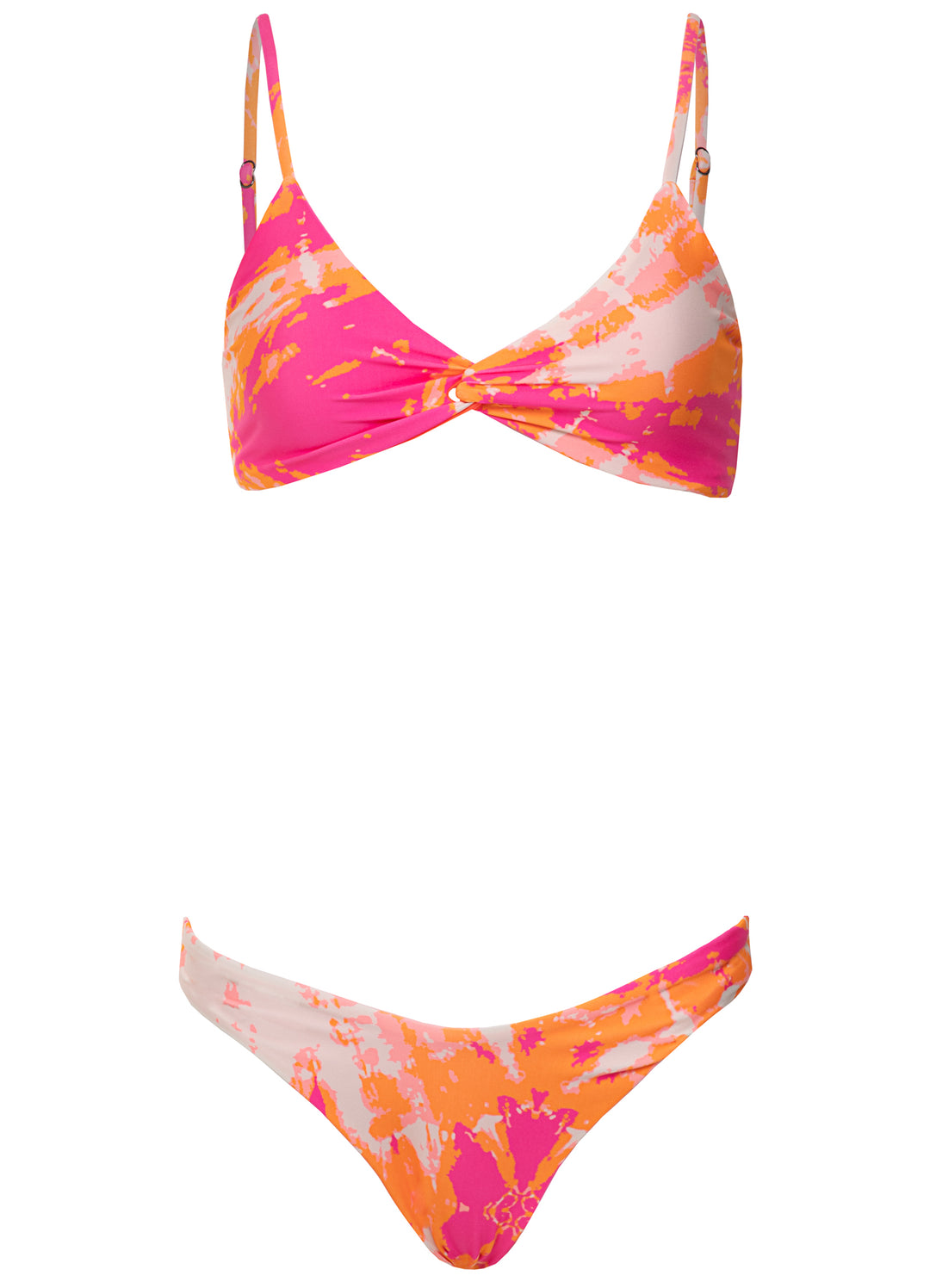 Maaji Flamingo Swirl Splendid Bottom - Womens High Bikini Bottoms - Big Sun Vernon  | Okanagan Beachwear