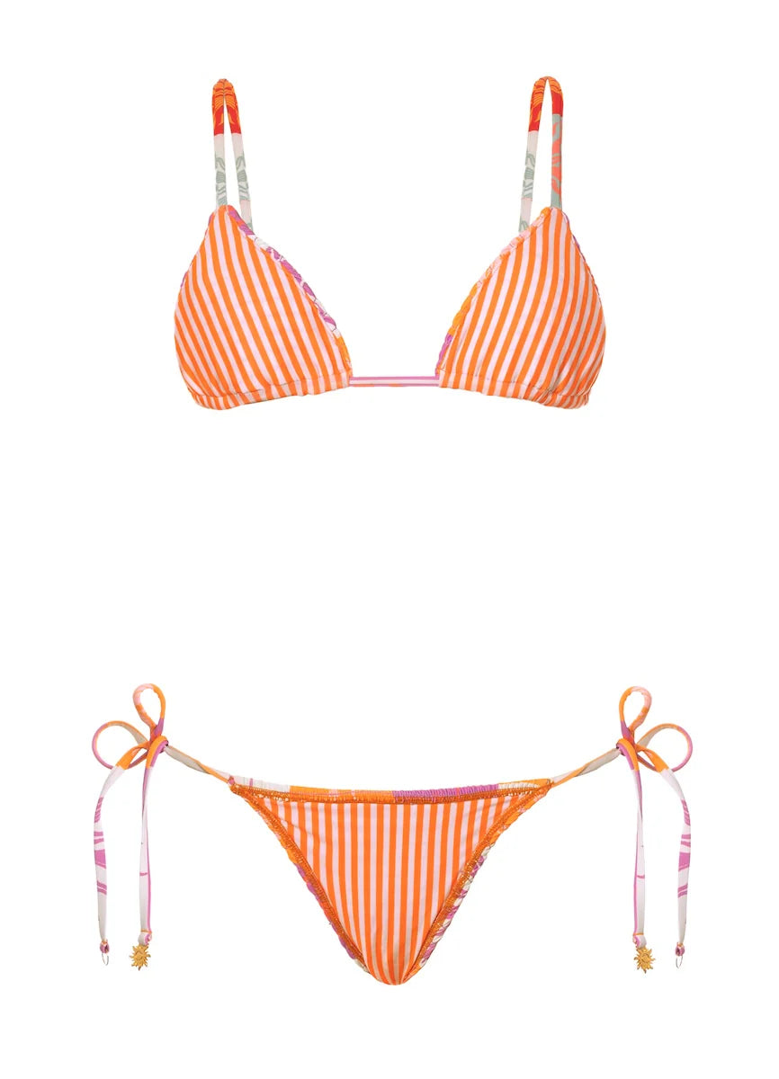 Maaji Patch Play Sunflash Tie Side Bottom