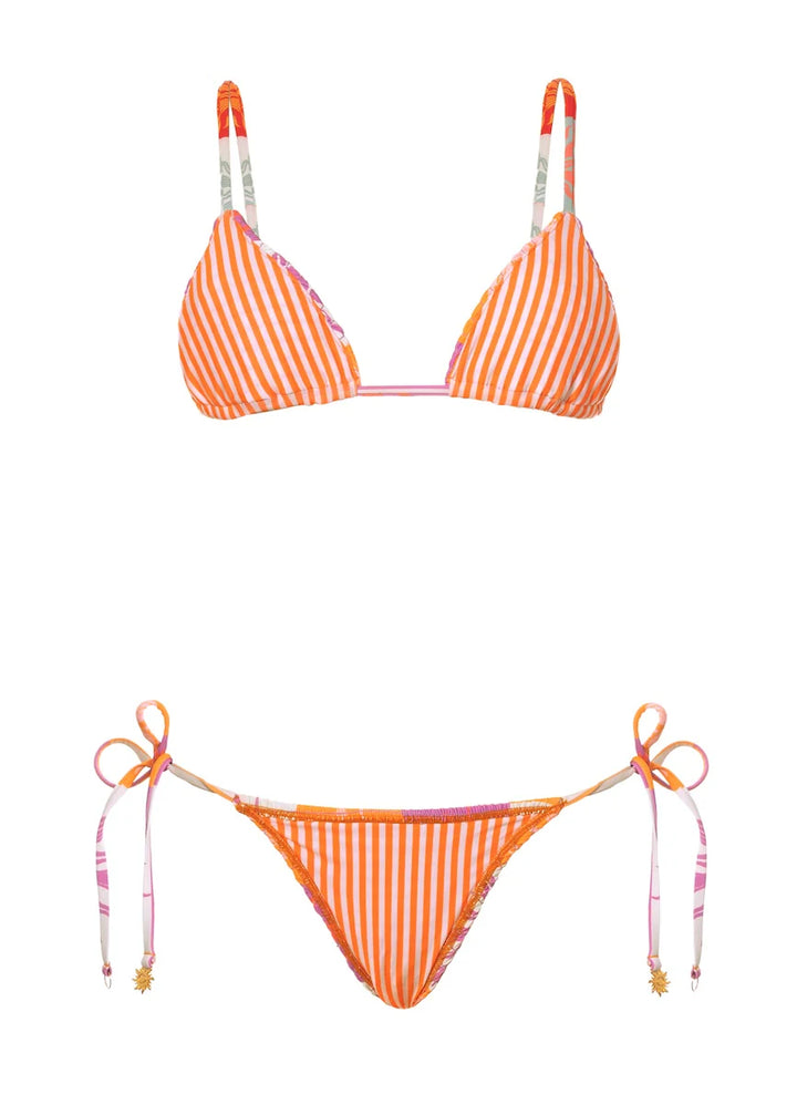 Maaji Patch Play Sunflash Tie Side Bottom