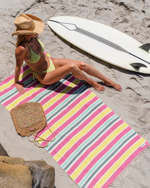 Sand Cloud Roma Stripe-Dobby Weave Towel