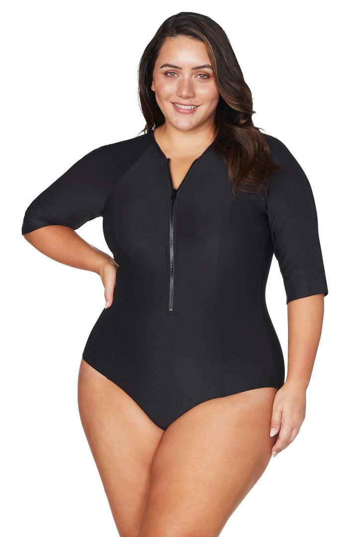 Artesands Hues S/S One Piece Surf Suit - Womens Fashion One Pieces - Big Sun Vernon  | Okanagan Beachwear