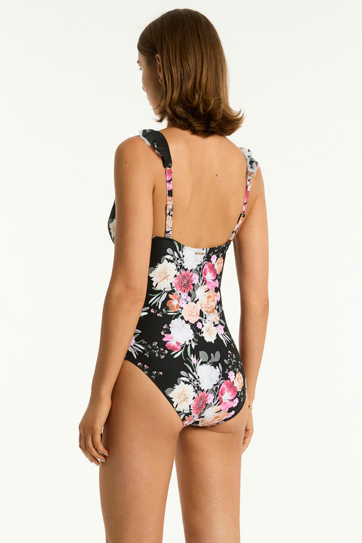 Sea Level Belle Frill One Piece - Womens Fashion One Pieces - Big Sun Vernon  | Okanagan Beachwear
