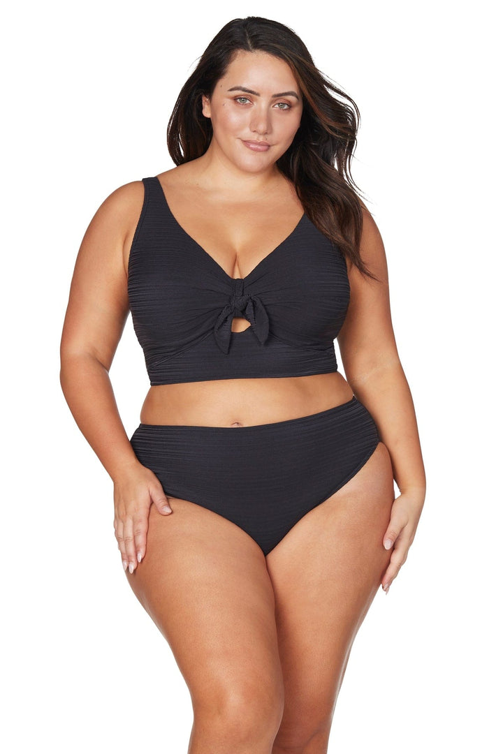 Artesands Aria D/DD Midriff Bikini Top - Womens Tankini Bikini Tops - Big Sun Vernon  | Okanagan Beachwear