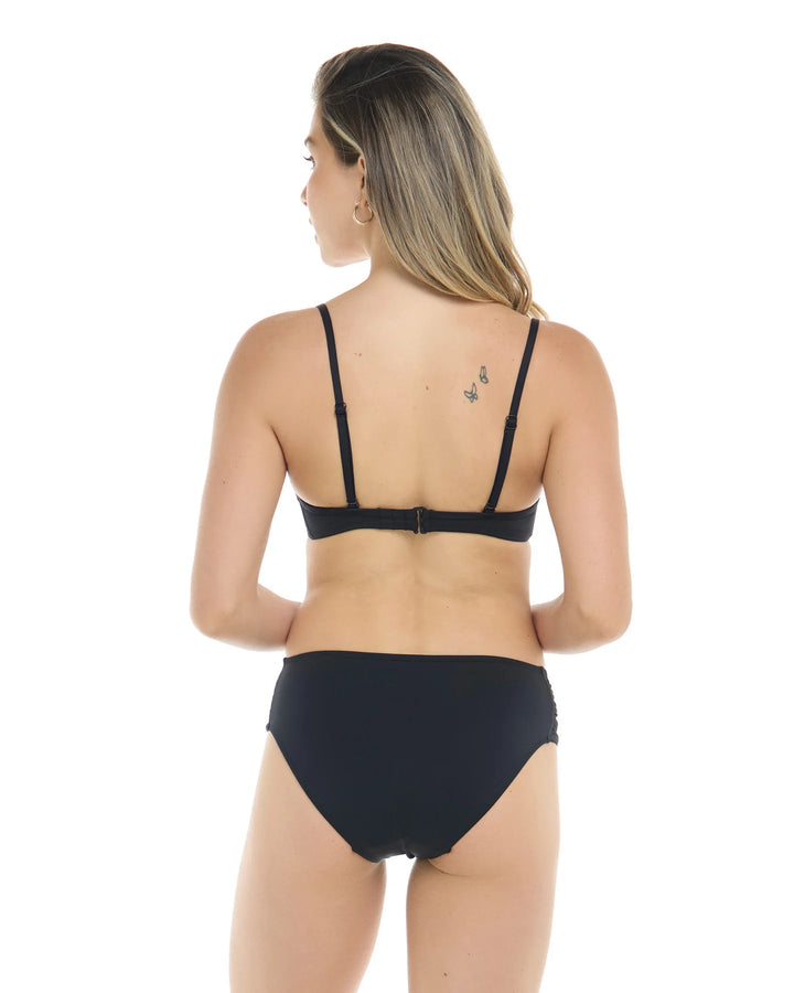 Skye Solids Mid Waist Bottom