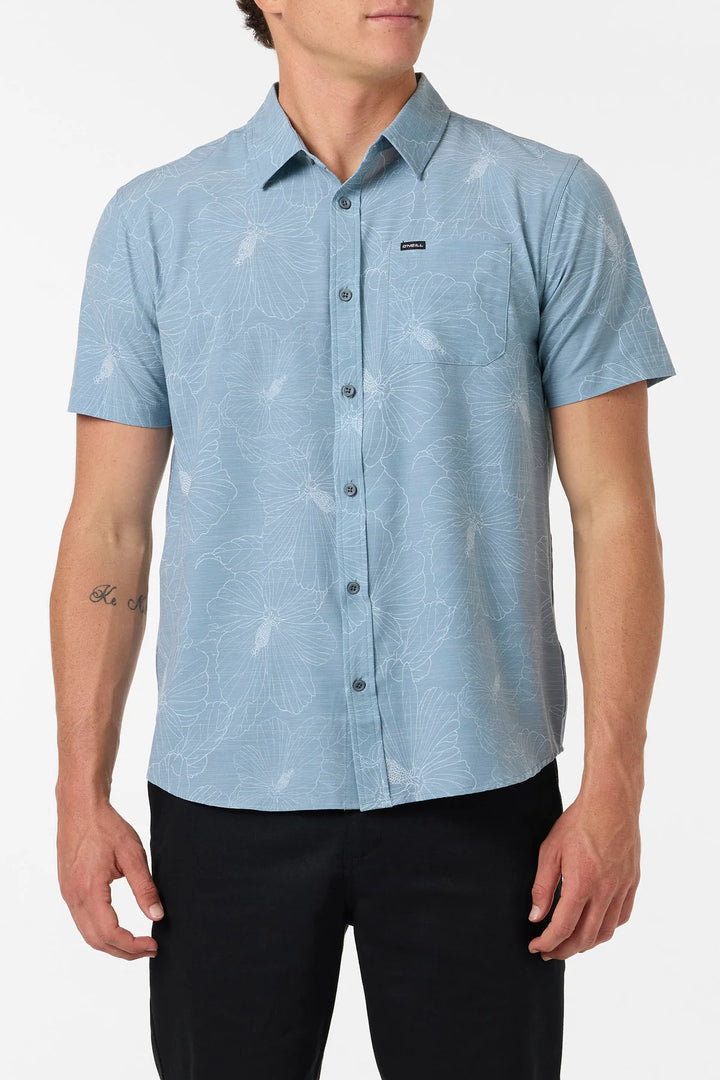 O'Neill UPF Slub Standard Woven Short Sleeve