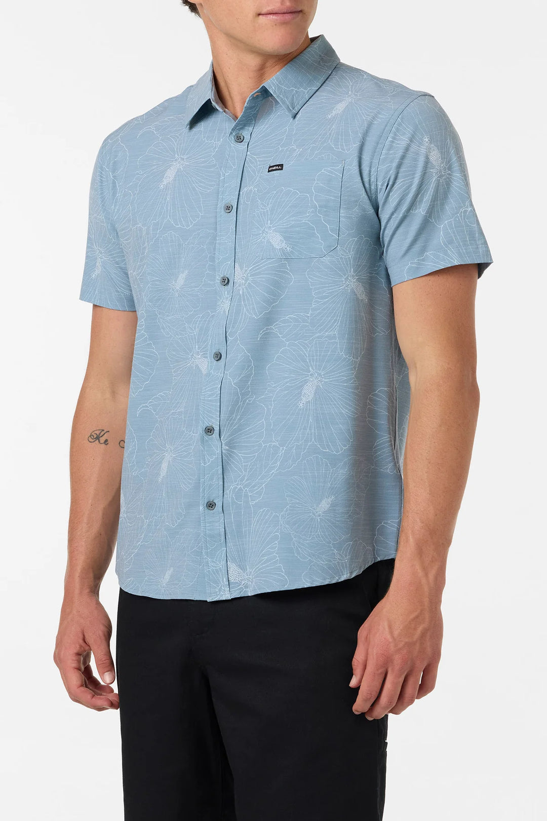 O'Neill UPF Slub Standard Woven Short Sleeve