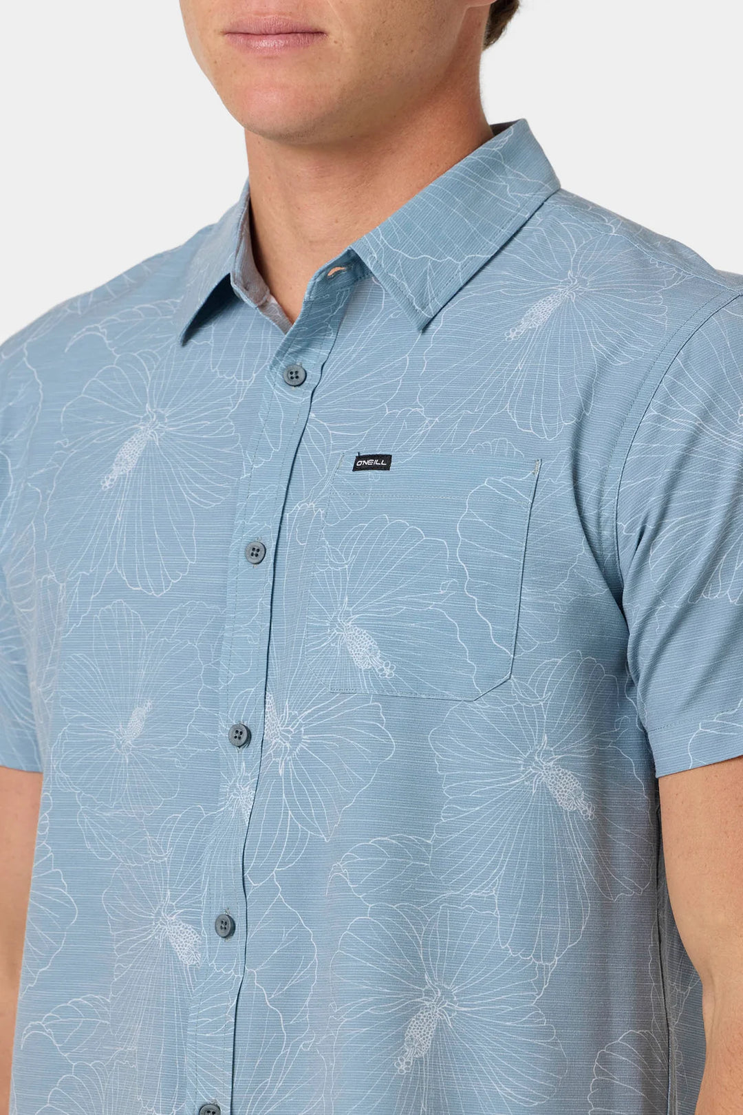 O'Neill UPF Slub Standard Woven Short Sleeve