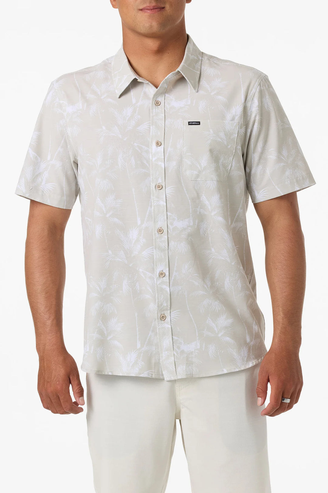 O'Neill UPF Slub Relaxed Woven Short Sleeve