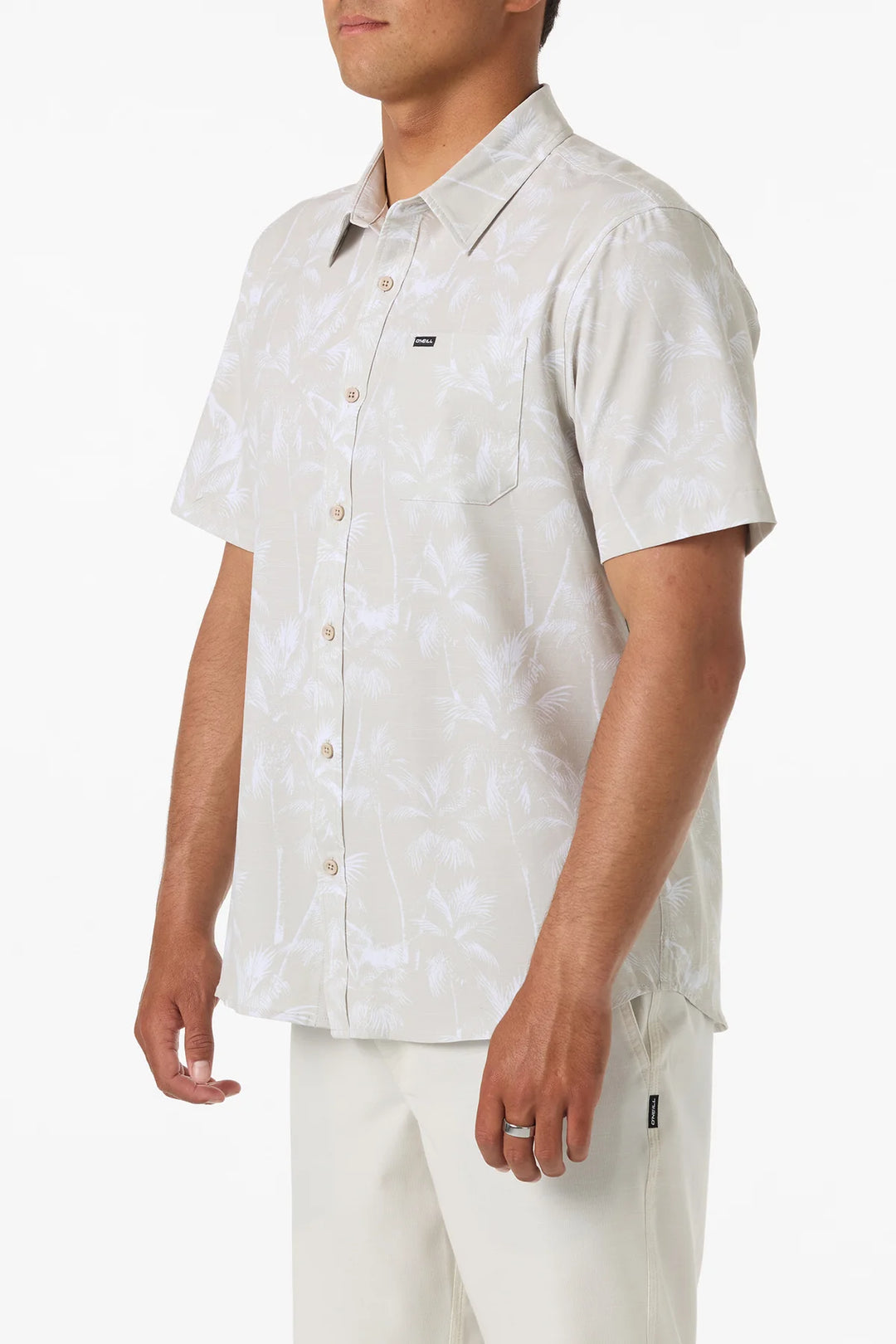 O'Neill UPF Slub Relaxed Woven Short Sleeve
