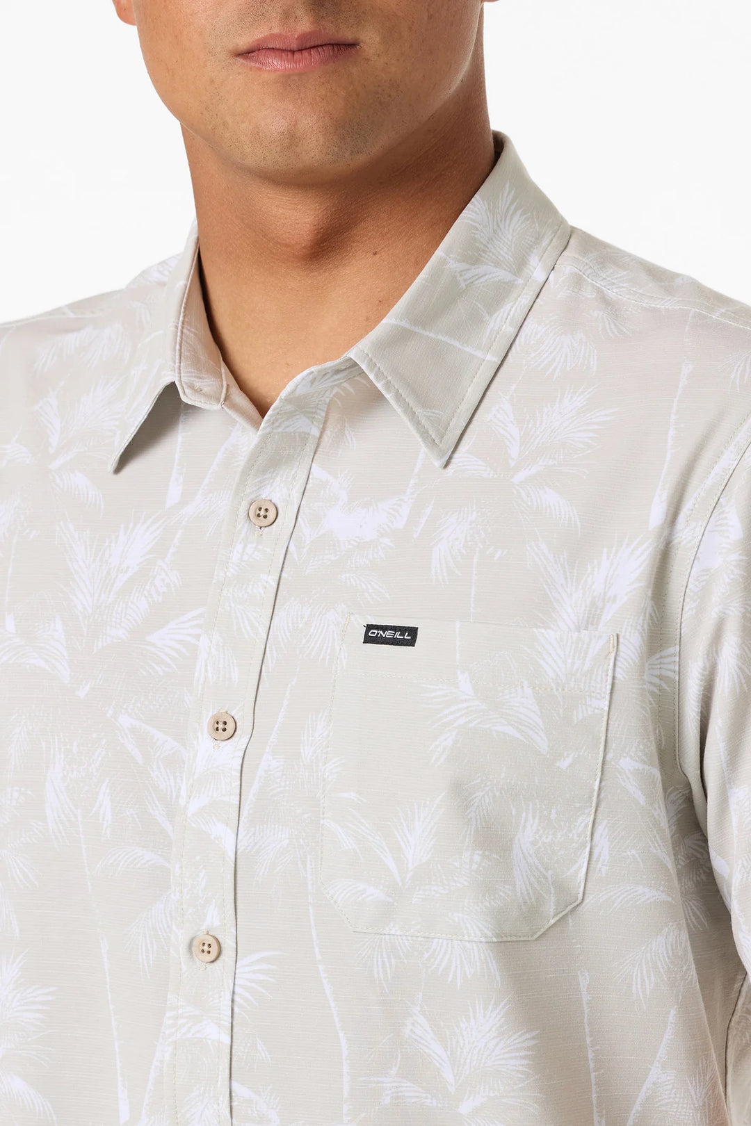 O'Neill UPF Slub Relaxed Woven Short Sleeve