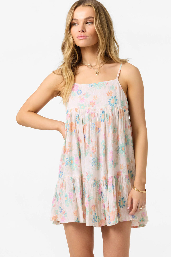 O'Neill Saltwater Essentials Rilee Printed Mini Coverup Dress