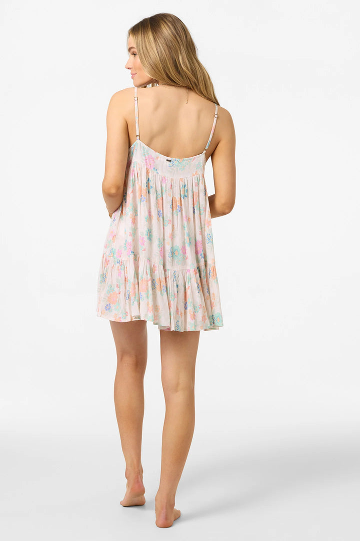O'Neill Saltwater Essentials Rilee Printed Mini Coverup Dress