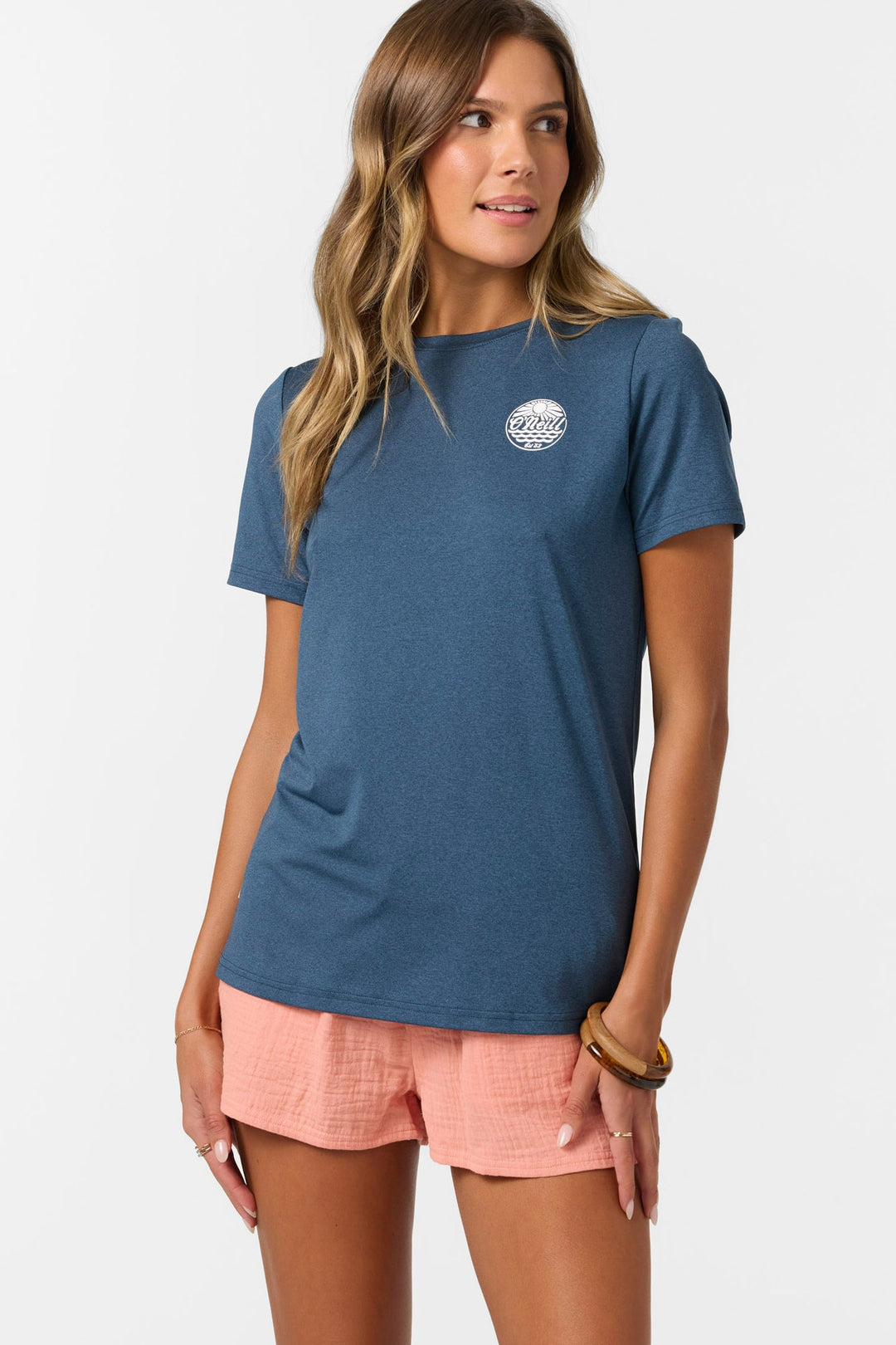 O'Neill Breezy UPF S/S Rashguard - Womens Short Sleeve Rashguards - Big Sun Vernon  | Okanagan Beachwear