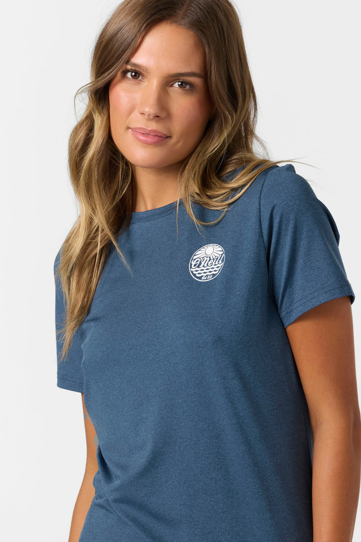 O'Neill Breezy UPF S/S Rashguard - Womens Short Sleeve Rashguards - Big Sun Vernon  | Okanagan Beachwear