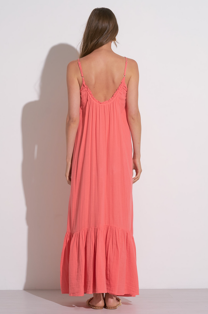 Elan Ruffle Maxi Dress - Womens Casual Dresses - Big Sun Vernon  | Okanagan Beachwear