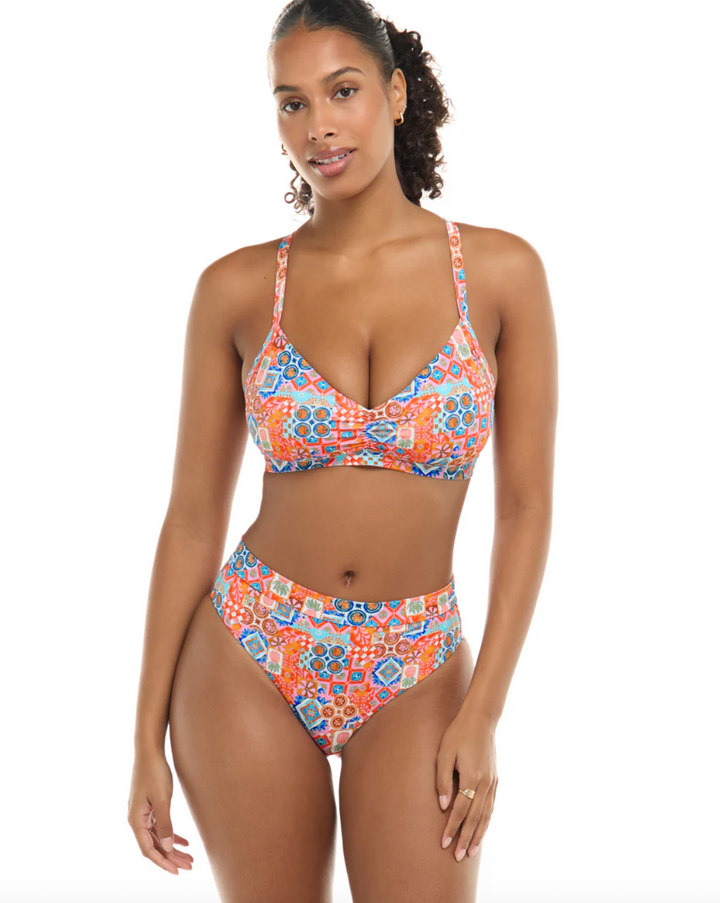 Body Glove Festive Drew D-F Cup Swim Top - Womens Bralette Bikini Tops - Big Sun Vernon  | Okanagan Beachwear