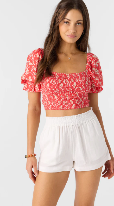 O'Neill Lorna Top - Womens Blouse - Big Sun Vernon  | Okanagan Beachwear