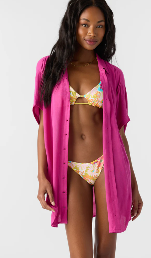 O'Neill Salt Water Solids Carlee Cover Up - Womens Casual Coverups - Big Sun Vernon  | Okanagan Beachwear