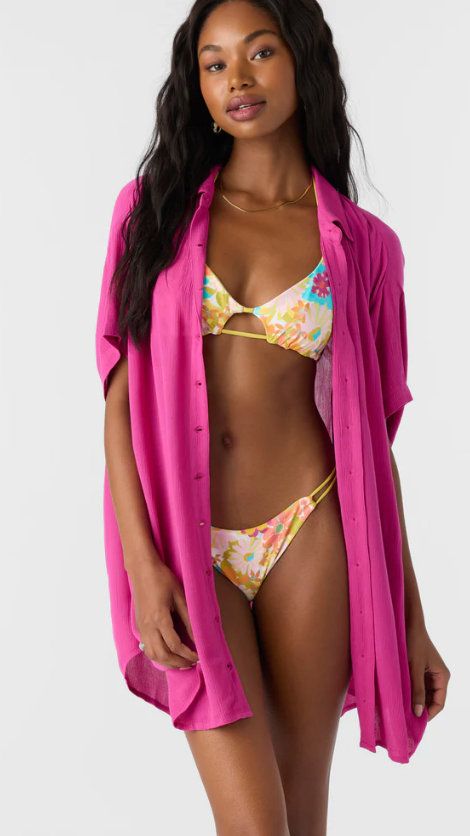 O'Neill Salt Water Solids Carlee Cover Up - Womens Casual Coverups - Big Sun Vernon  | Okanagan Beachwear