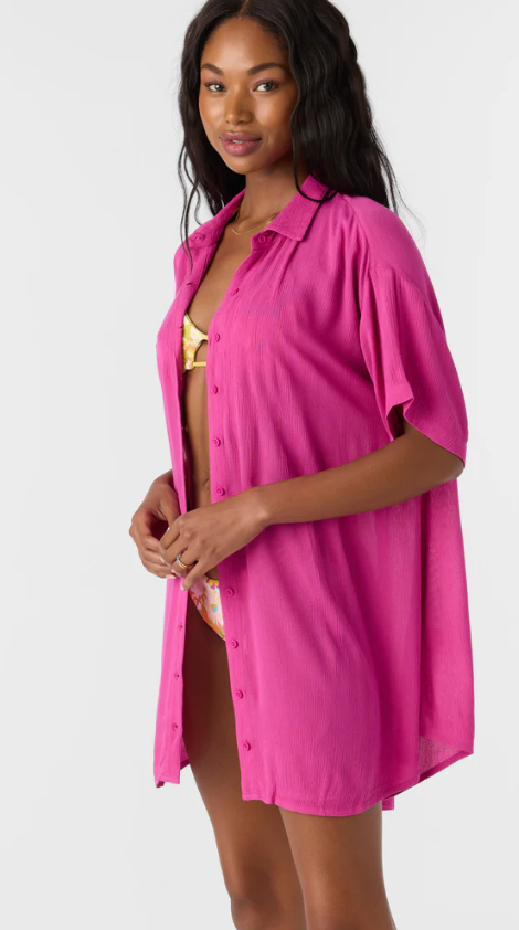 O'Neill Salt Water Solids Carlee Cover Up - Womens Casual Coverups - Big Sun Vernon  | Okanagan Beachwear