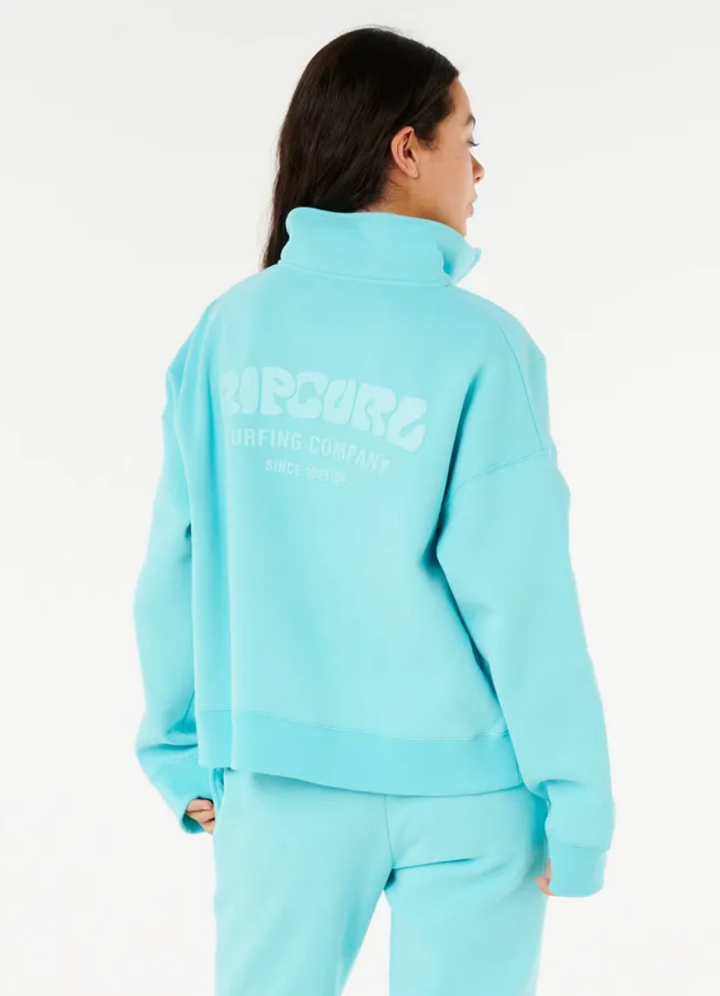 Rip Curl Surf Puff 1/4 Zip - Womens Hoodies - Big Sun Vernon  | Okanagan Beachwear