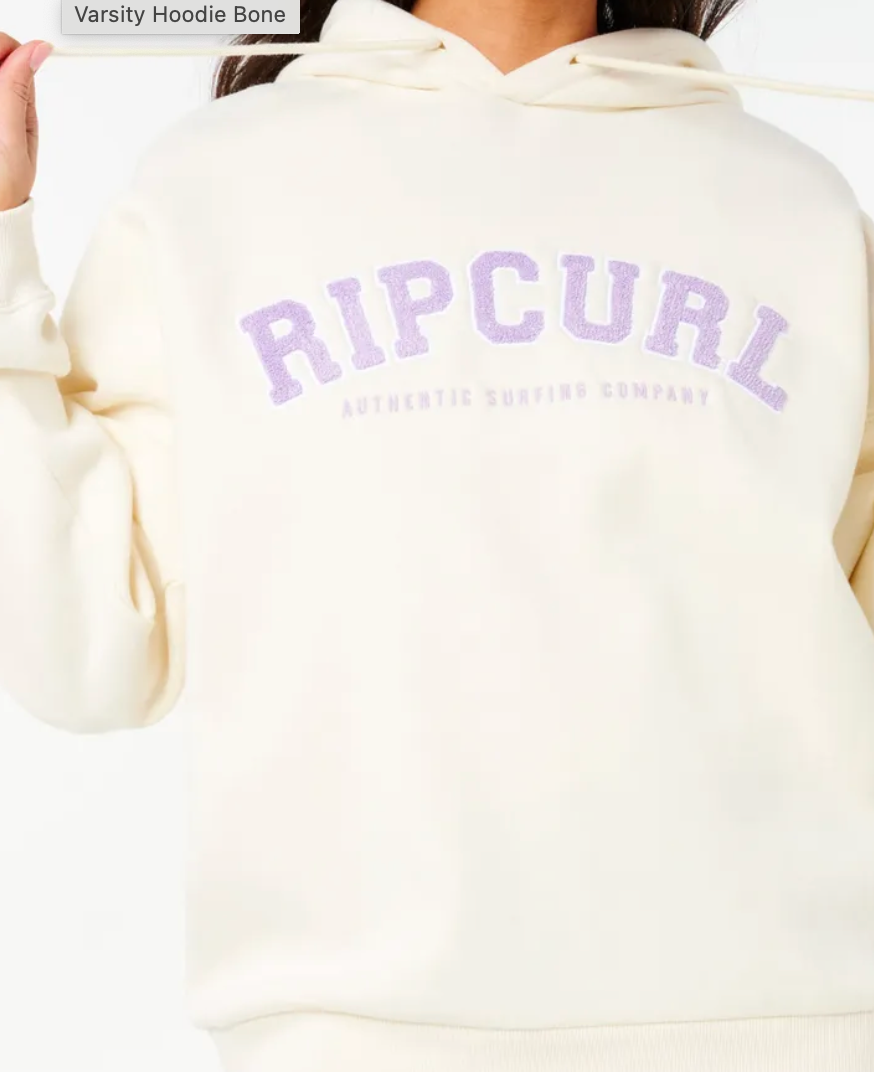 Rip Curl Varsity Hoodie - Womens Hoodies - Big Sun Vernon  | Okanagan Beachwear