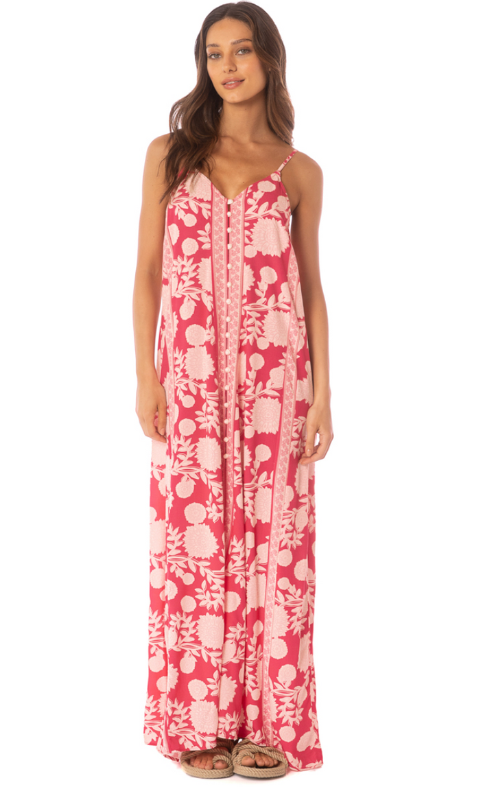 Maaji Candy Flowery Oasis Long Dress - Womens Casual Dresses - Big Sun Vernon  | Okanagan Beachwear