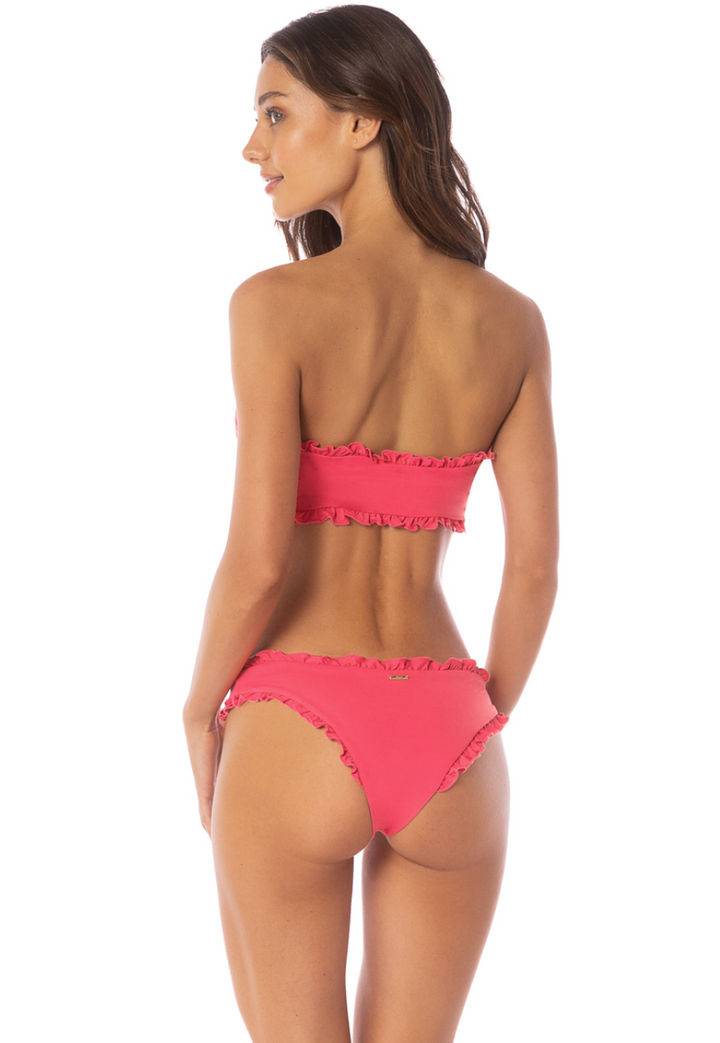 Maaji Cherry Crush Lotus Top - Womens Bandeau Bikini Tops - Big Sun Vernon  | Okanagan Beachwear