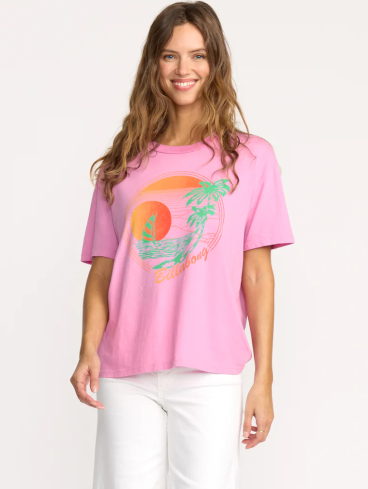 Billabong Bright New Day Tee - Womens Tees - Big Sun Vernon  | Okanagan Beachwear