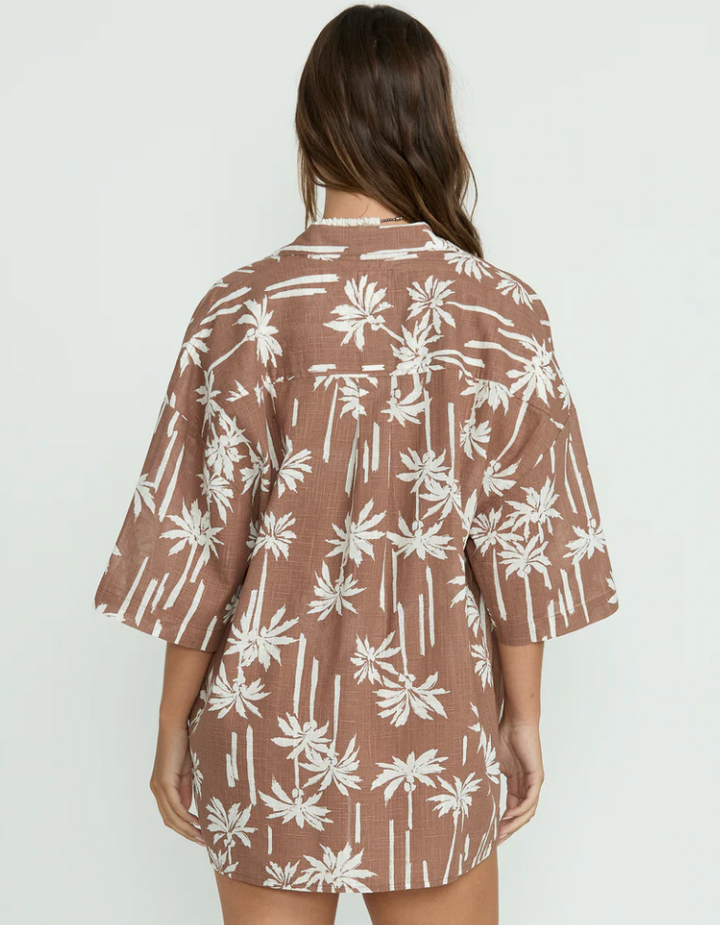 Billabong Beach Side S/S Woven - Womens Blouse - Big Sun Vernon  | Okanagan Beachwear