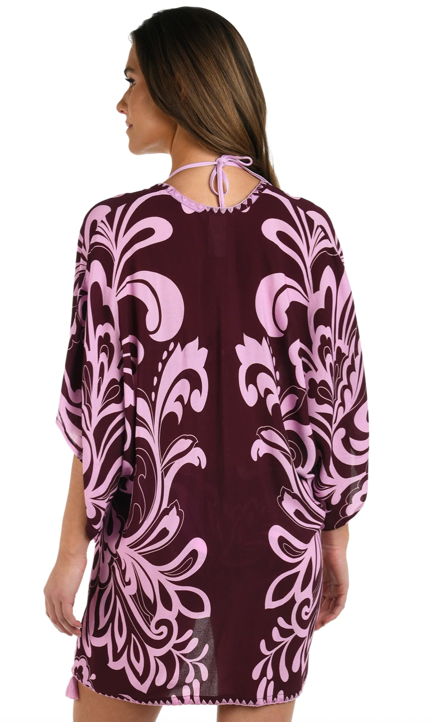 La Blanca Fiji Flora Kimono Cover Up - Womens Kimonos - Big Sun Vernon  | Okanagan Beachwear