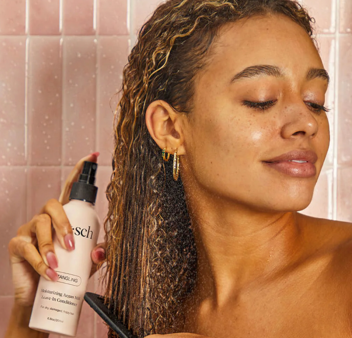 Kitsch Moisturizing Argan Milk Leave-In Conditioner - Hair Treatment - Big Sun Vernon  | Okanagan Beachwear