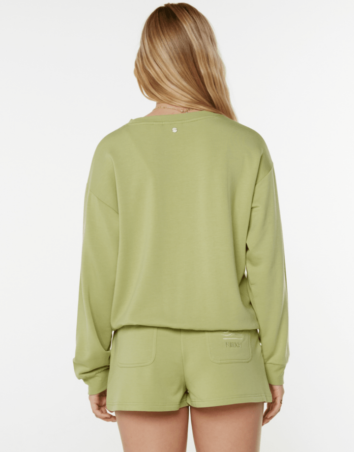 Roxy Surfing By Moonlight Crew - Womens Pullover - Big Sun Vernon  | Okanagan Beachwear