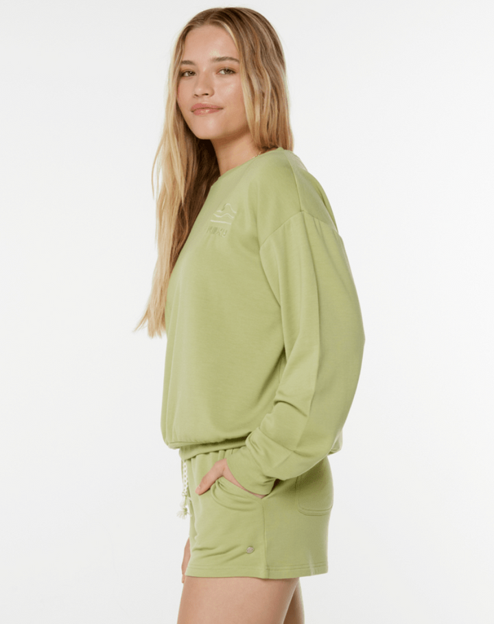 Roxy Surfing By Moonlight Crew - Womens Pullover - Big Sun Vernon  | Okanagan Beachwear