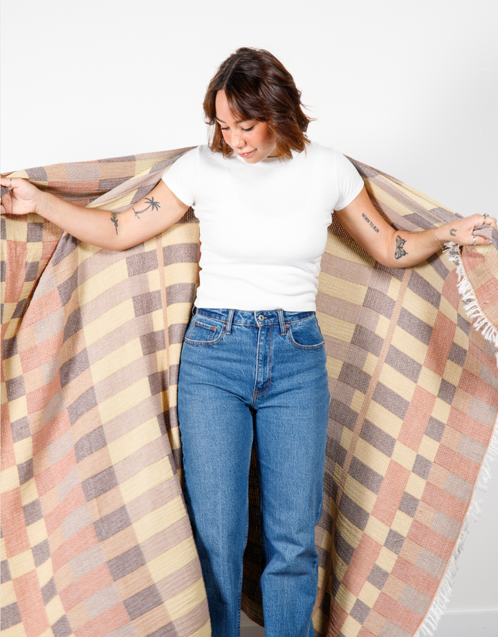 Tofino Towel Xander Throw - Blankets - Big Sun Vernon  | Okanagan Beachwear