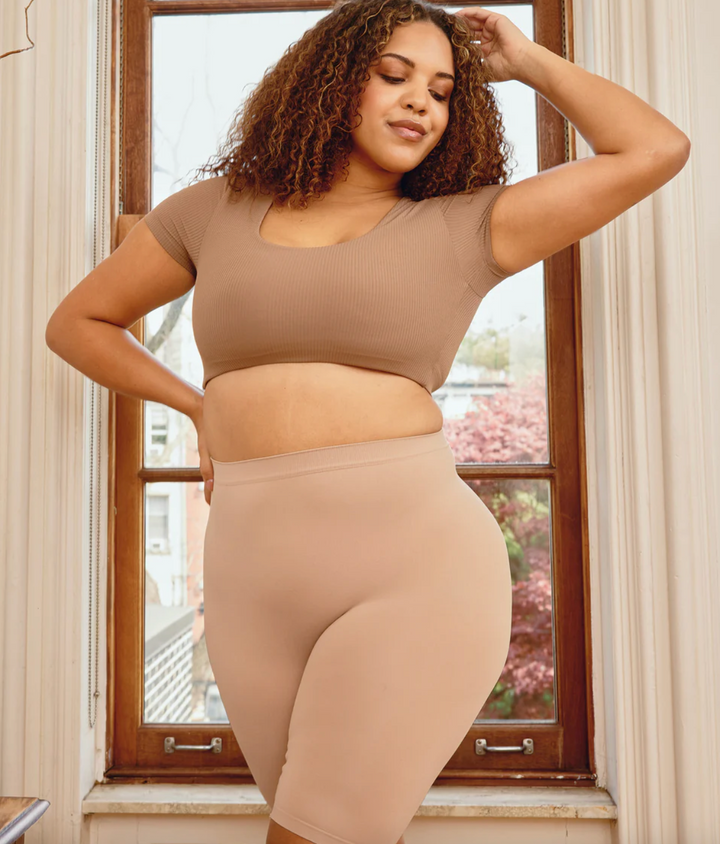 Thigh Society The Staple 9" Slip Shorts - Womens Underwear - Big Sun Vernon  | Okanagan Beachwear