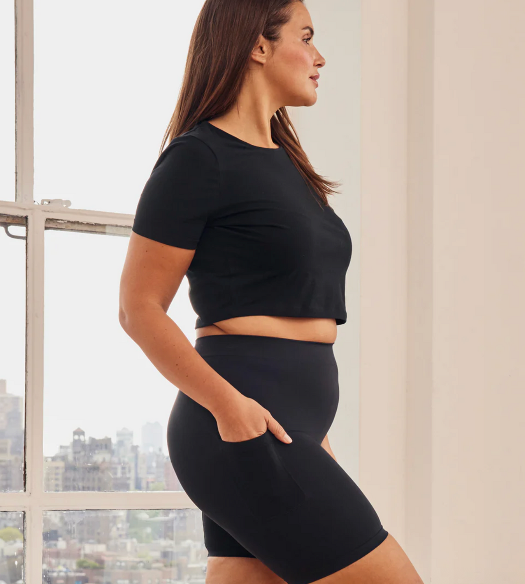 Thigh Society The Cargo 7" Slip Shorts - Womens Underwear - Big Sun Vernon  | Okanagan Beachwear