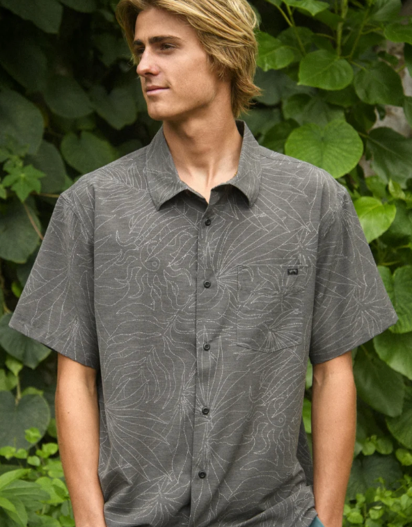 Billabong Surftrek Transit SS - Mens Woven Shirts - Big Sun Vernon  | Okanagan Beachwear