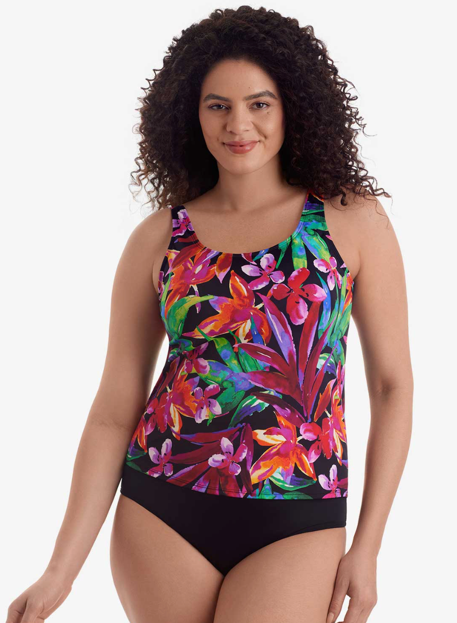 Penbrooke Secret Island Basic Tankini - Womens Tankini Bikini Tops - Big Sun Vernon  | Okanagan Beachwear