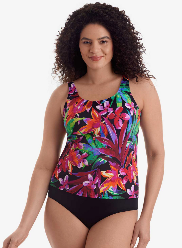 Penbrooke Secret Island Basic Tankini - Womens Tankini Bikini Tops - Big Sun Vernon  | Okanagan Beachwear