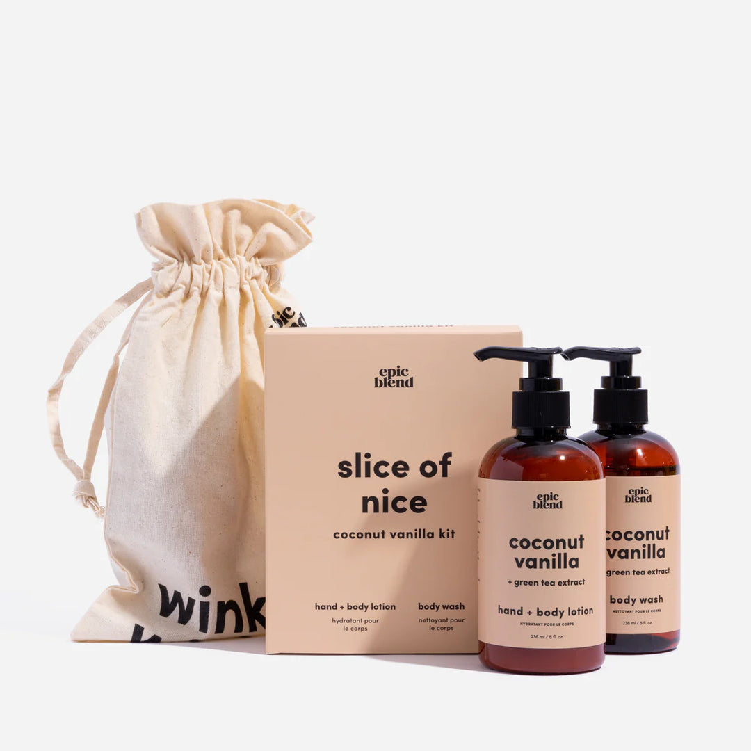 Epic Blend Slice Of Nice - Coconut Vanilla Kit - Body Lotions - Big Sun Vernon  | Okanagan Beachwear