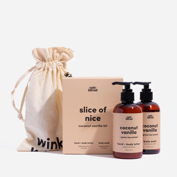 Epic Blend Slice Of Nice - Coconut Vanilla Kit - Body Lotions - Big Sun Vernon  | Okanagan Beachwear