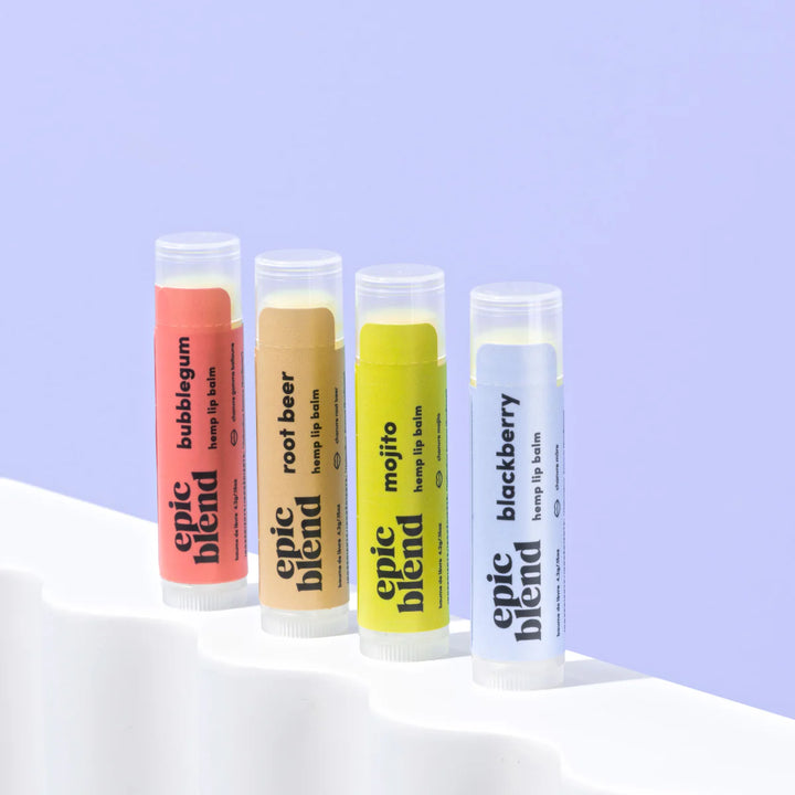 Epic Blend Sip n' Smooch Hemp Lip Balm 4-Pack - Lip Balm - Big Sun Vernon  | Okanagan Beachwear