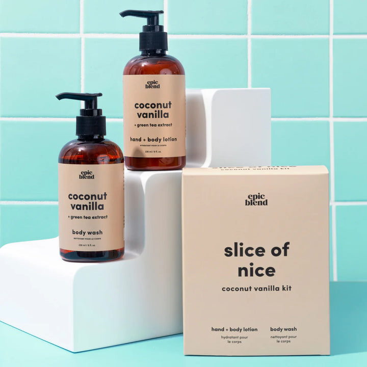 Epic Blend Slice Of Nice - Coconut Vanilla Kit - Body Lotions - Big Sun Vernon  | Okanagan Beachwear