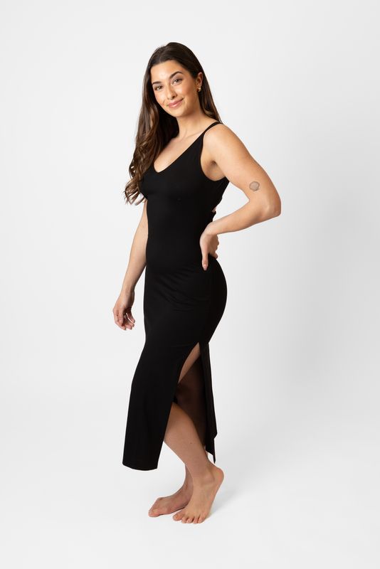 Koy Laguna Beach Twist Bk Dress - Womens Midi Dresses - Big Sun Vernon  | Okanagan Beachwear